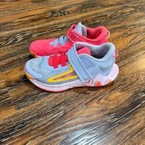 Nike Giannis Immortality 2 Kids Basketball Shoes 13C Pink Blue DQ1942 Sneaker